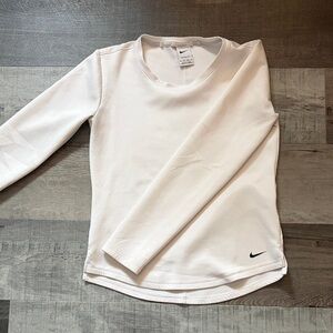 Nike Cream Long Sleeve Top